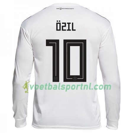 Duitsland Ozil 10 Thuis Shirt WK voetbal 2018 L/S